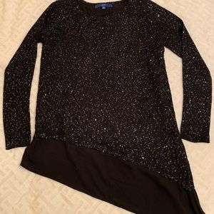 Sparkly black sweater